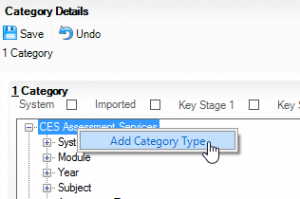 Add  category type