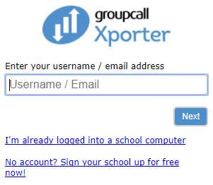 Xporter-Enter your Estab username.png